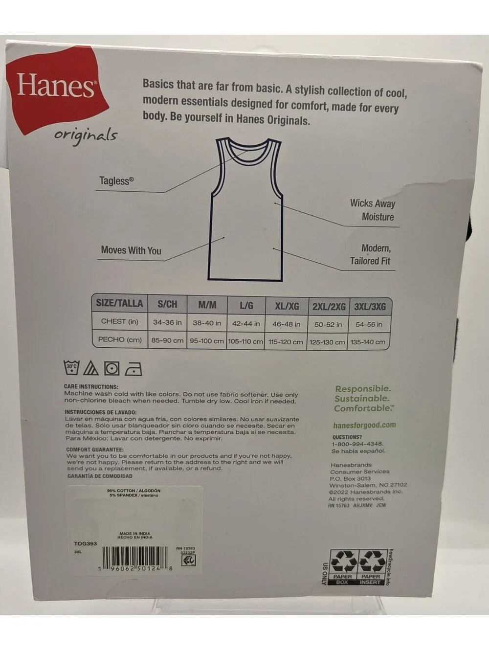 Hanes originals men